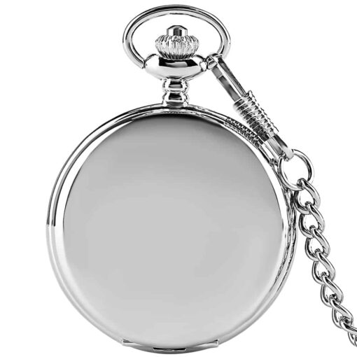 Reloj de Bolsillo Clásico plata