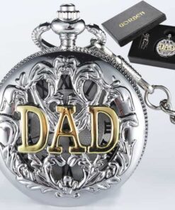 Reloj de Bolsillo Día Del Padre Con Caja de Regalo