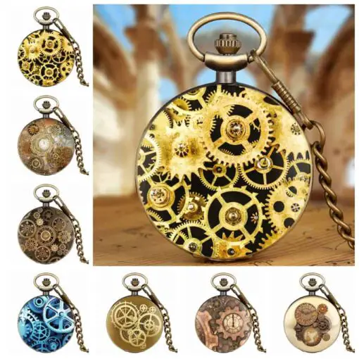 Reloj de Bolsillo Engranaje Steampunk