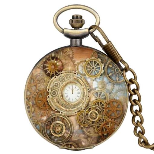 Reloj de Bolsillo Engranaje Steampunk