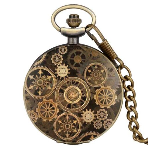 Reloj de Bolsillo Engranaje Steampunk