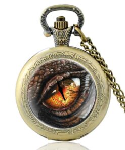 Reloj de Bolsillo Ojo del Dragón oro