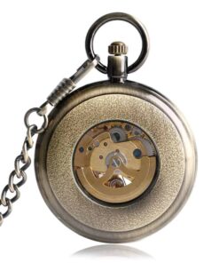 Reloj de Bolsillo Mecánico Antiguo Dorado