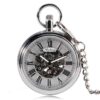 Reloj de Bolsillo Mecánico Antiguo de Plata