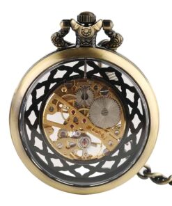 Reloj de Bolsillo Mecánico Mandala