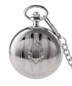 Reloj de Bolsillo Mecánico Plata Real