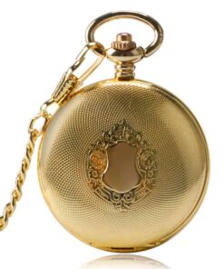Reloj de Bolsillo Mecánico Real Dorado