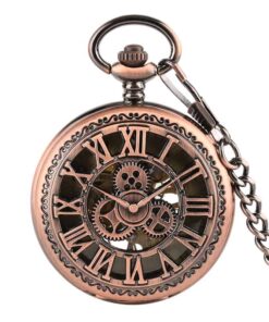 Reloj de Bolsillo Mecánico Rueda Dentada