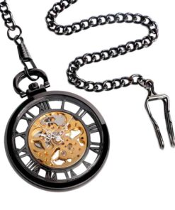 Reloj de Bolsillo Mecánico Skeleton Hueco