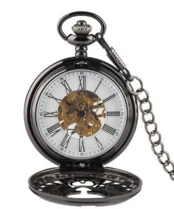 Reloj de Bolsillo Mecánico con Alas