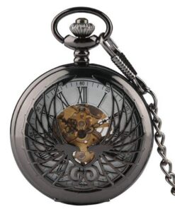 Reloj de Bolsillo Mecánico con Alas