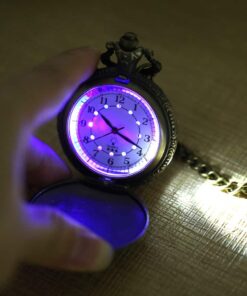 Reloj de Bolsillo Motocicleta LED