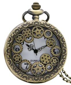 Reloj de Bolsillo Steampunk Engranajes