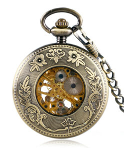 Reloj de Bolsillo Mecánico Carpa Koï