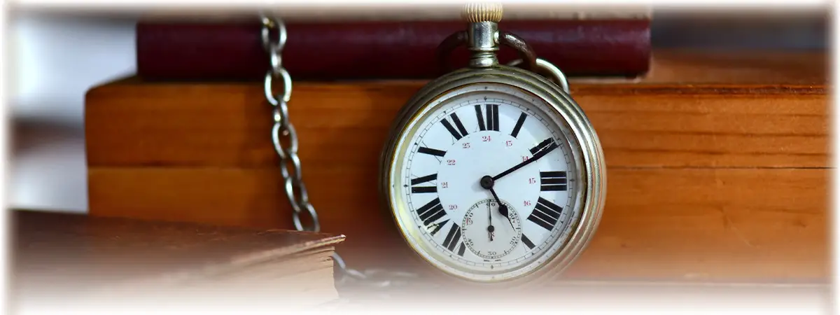 Reloj De Bolsillo de madera